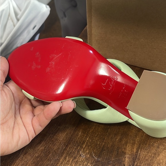 Christian Louboutin “ Inflama sáb heeled mules - Picture 4 of 5